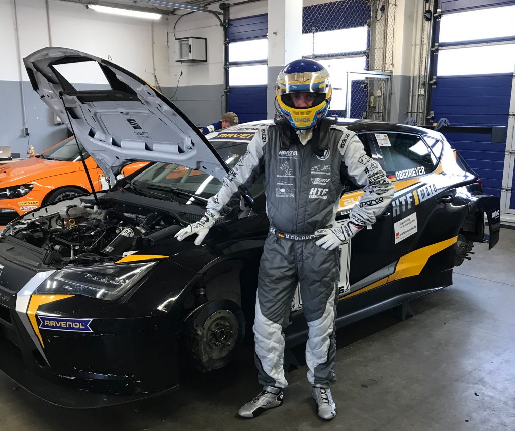 Marcel Obermeyer vom D&M Motorsport Racing Team und HTF-Motorsport beim TCR Test in Oschersleben 