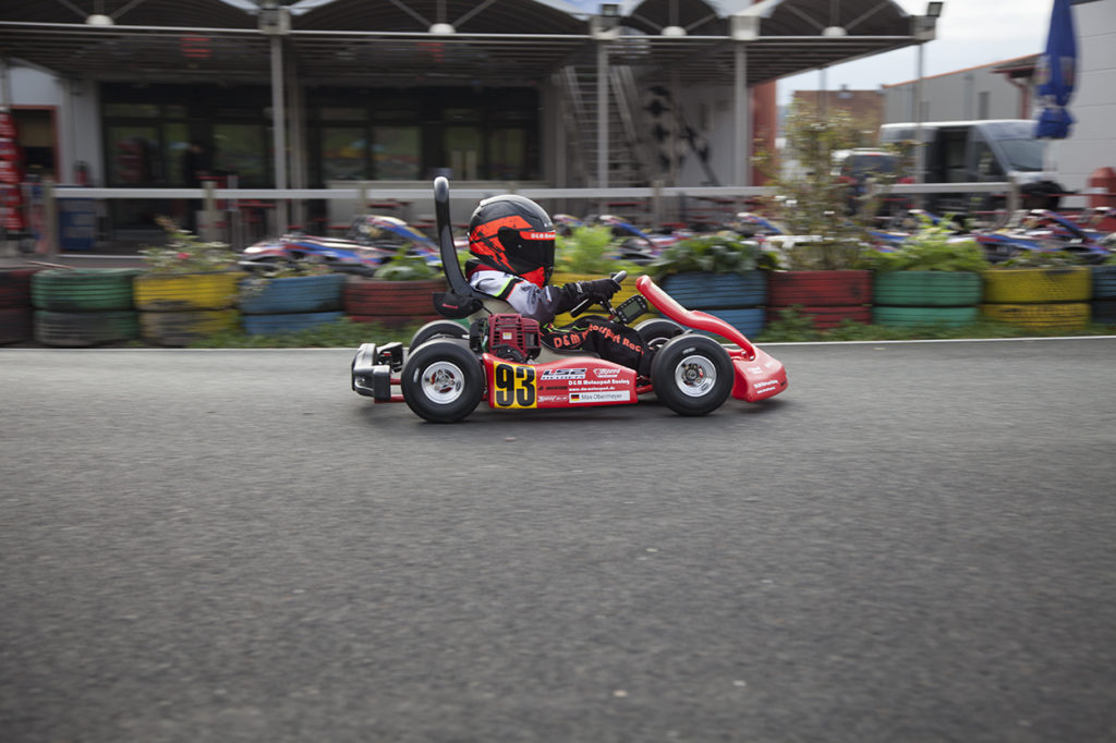 Max Obermeyer bei Kart 2000 in Kirchlengern