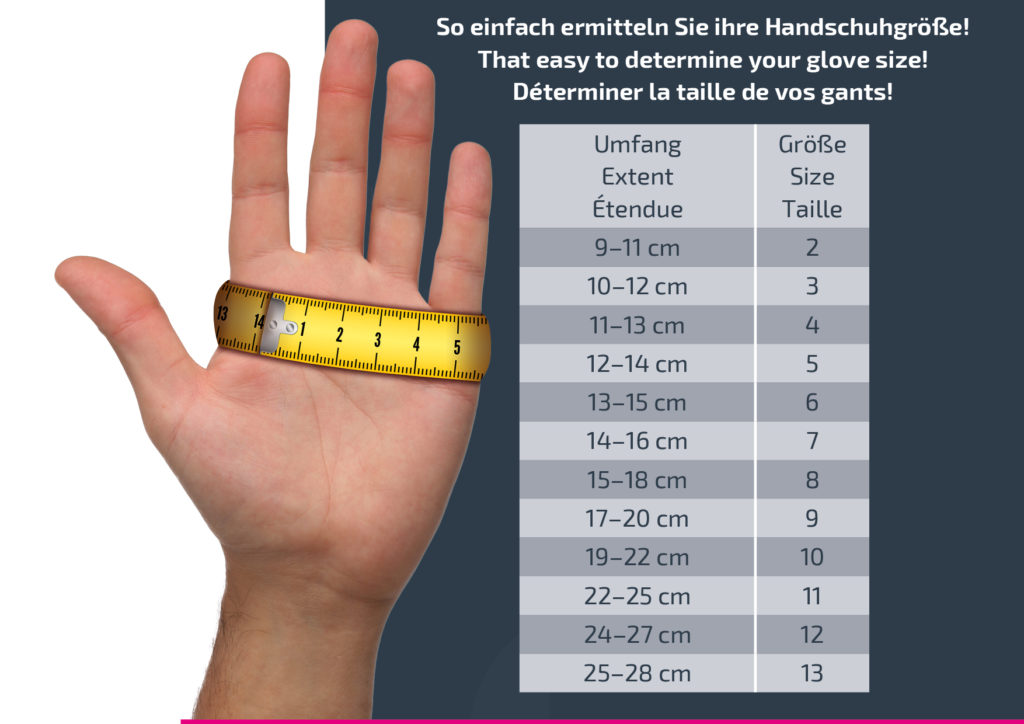 Größentabellen