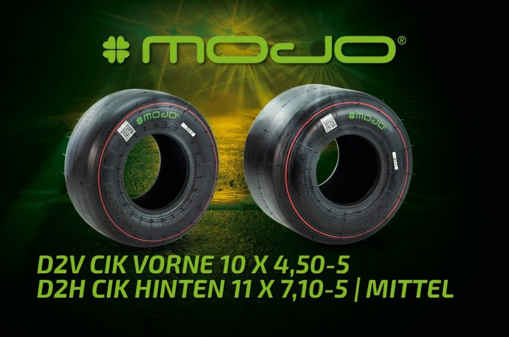 Kartreifen MOJO Slick D2 CIK Medium für Racing