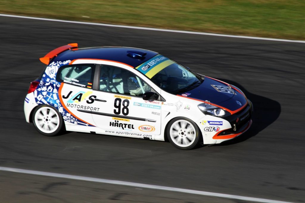 Marcel Obermeyer auf JAS Renault Clio Cup