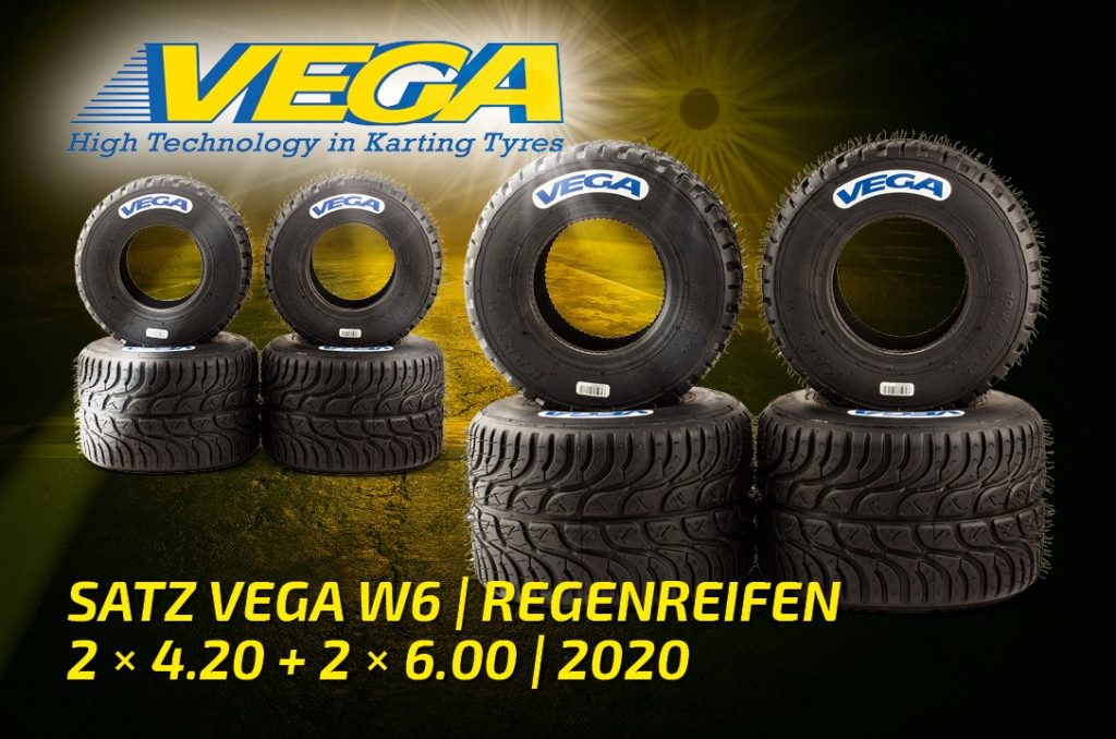 Satz Vega W6 Regenreifen