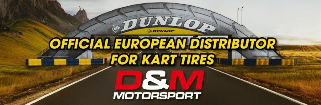 DUNLOP OFFICIAL EUROPEAN DISTRIBUTOR FOR KART TIRES