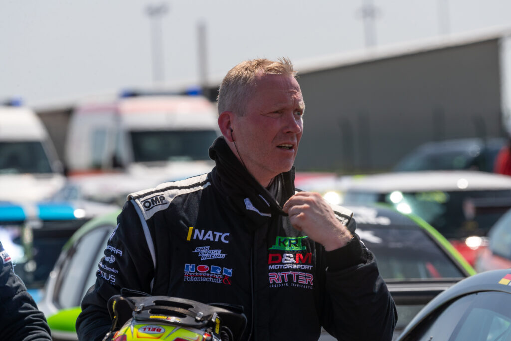 Rennfahrer Marcel Obermeyer aus Bünde/Holsen
