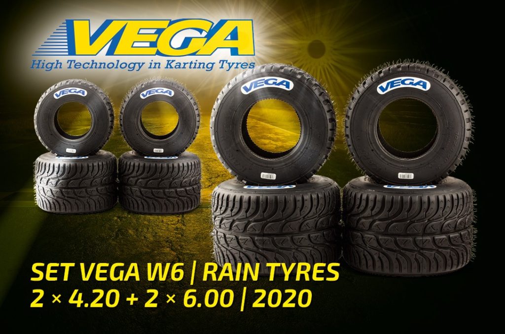 Vega Set Rain Tyres W6